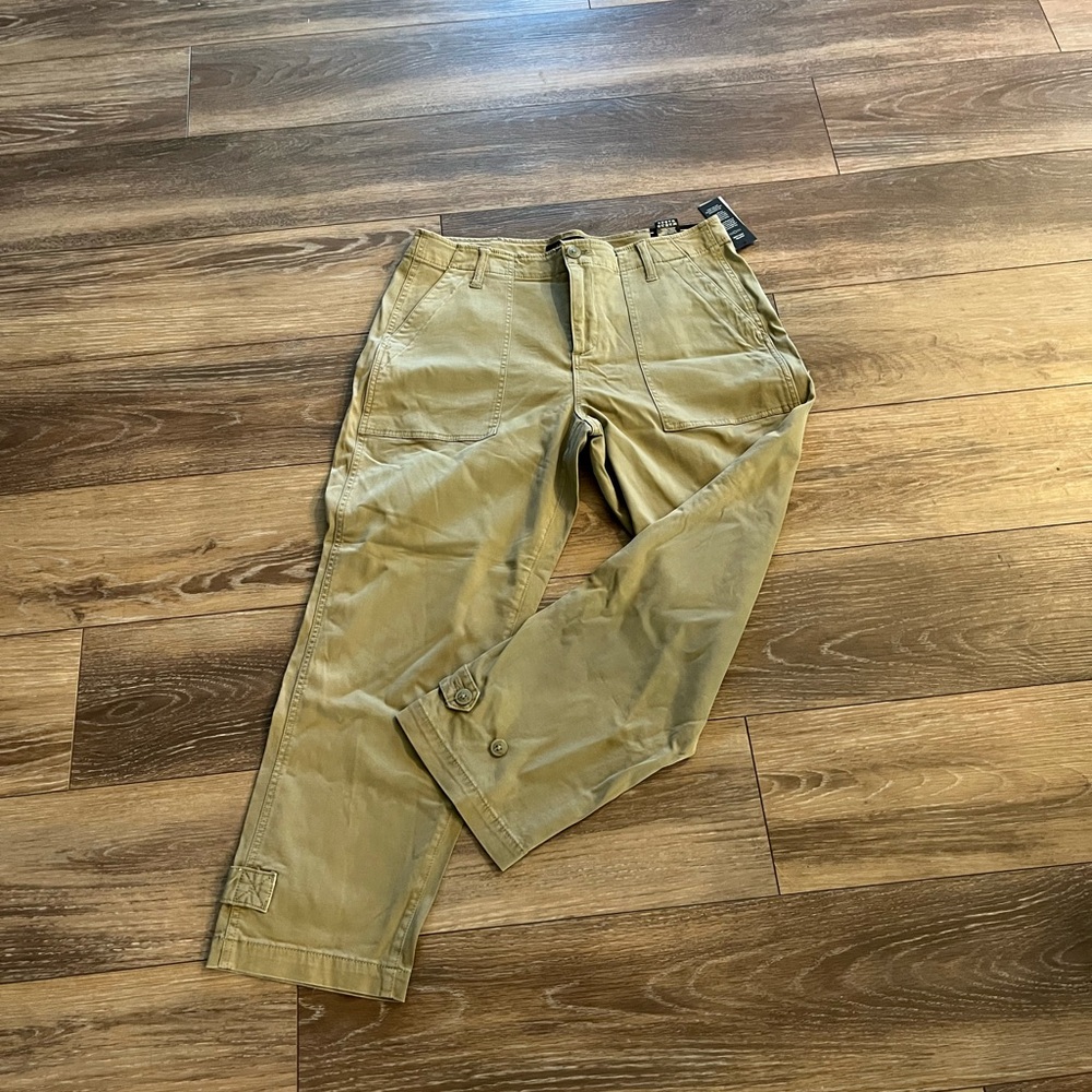 Liverpool Women's Khaki Ankle Pants